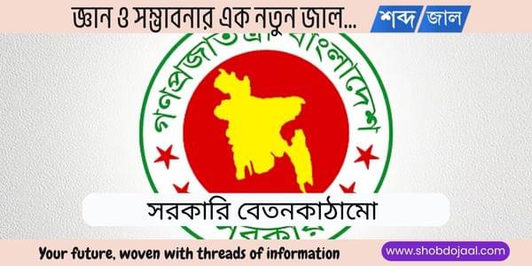 সরকারি বেতনকাঠামো